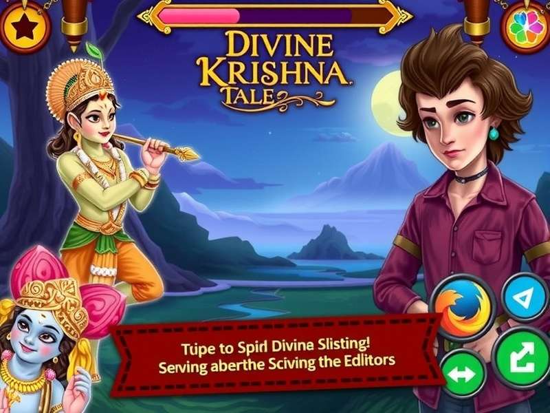 Divine Krishna S Tale Game Screenshot